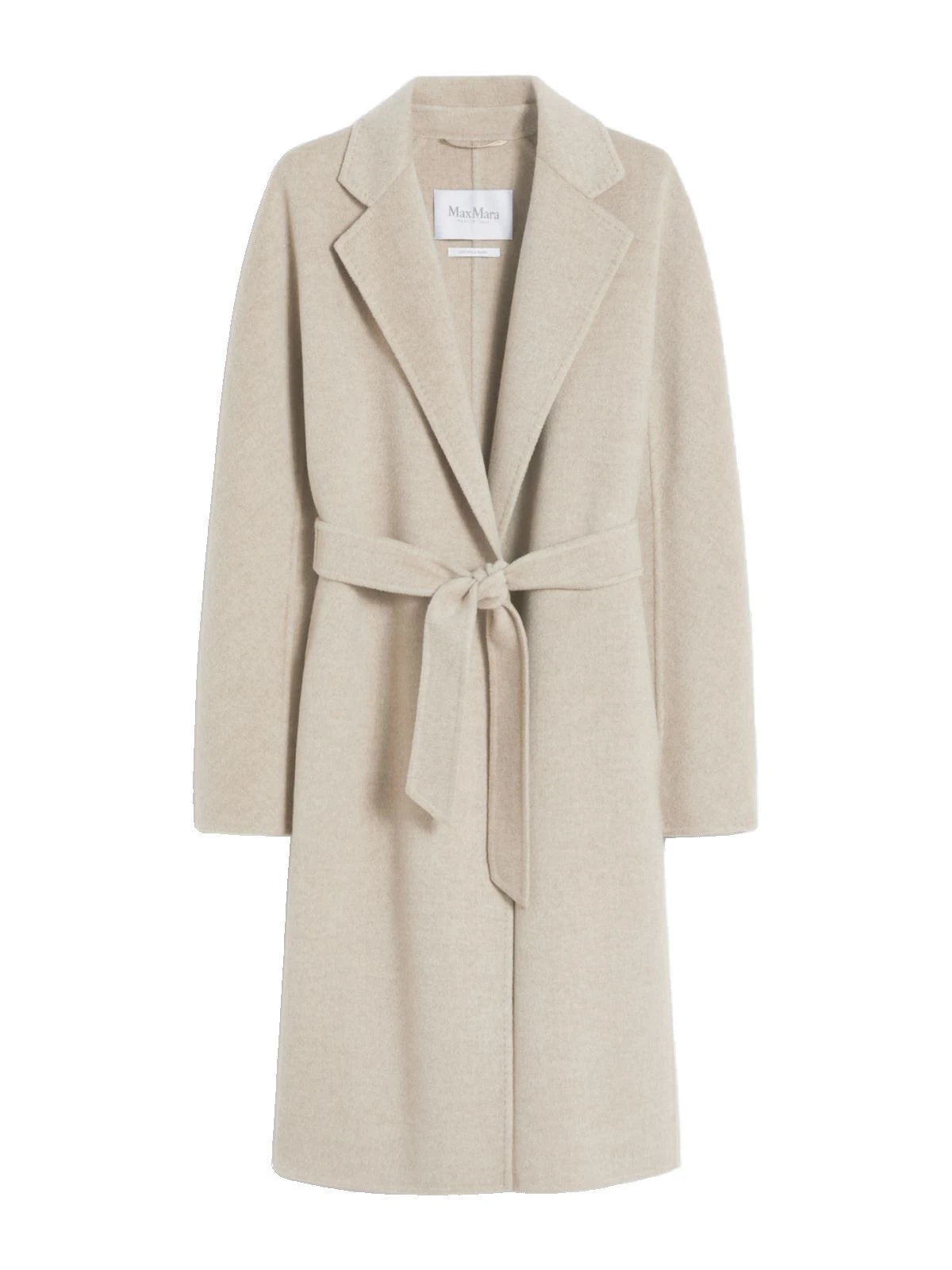 Max Mara Cashmere Robe Coat in Sand Max Mara Cashmere Robe Coat in Sand | Wool Coat | Luxury Shoes
