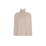 Max Mara Cashmere Turtleneck Cape in Honey | Coats | Luxury Shoes 