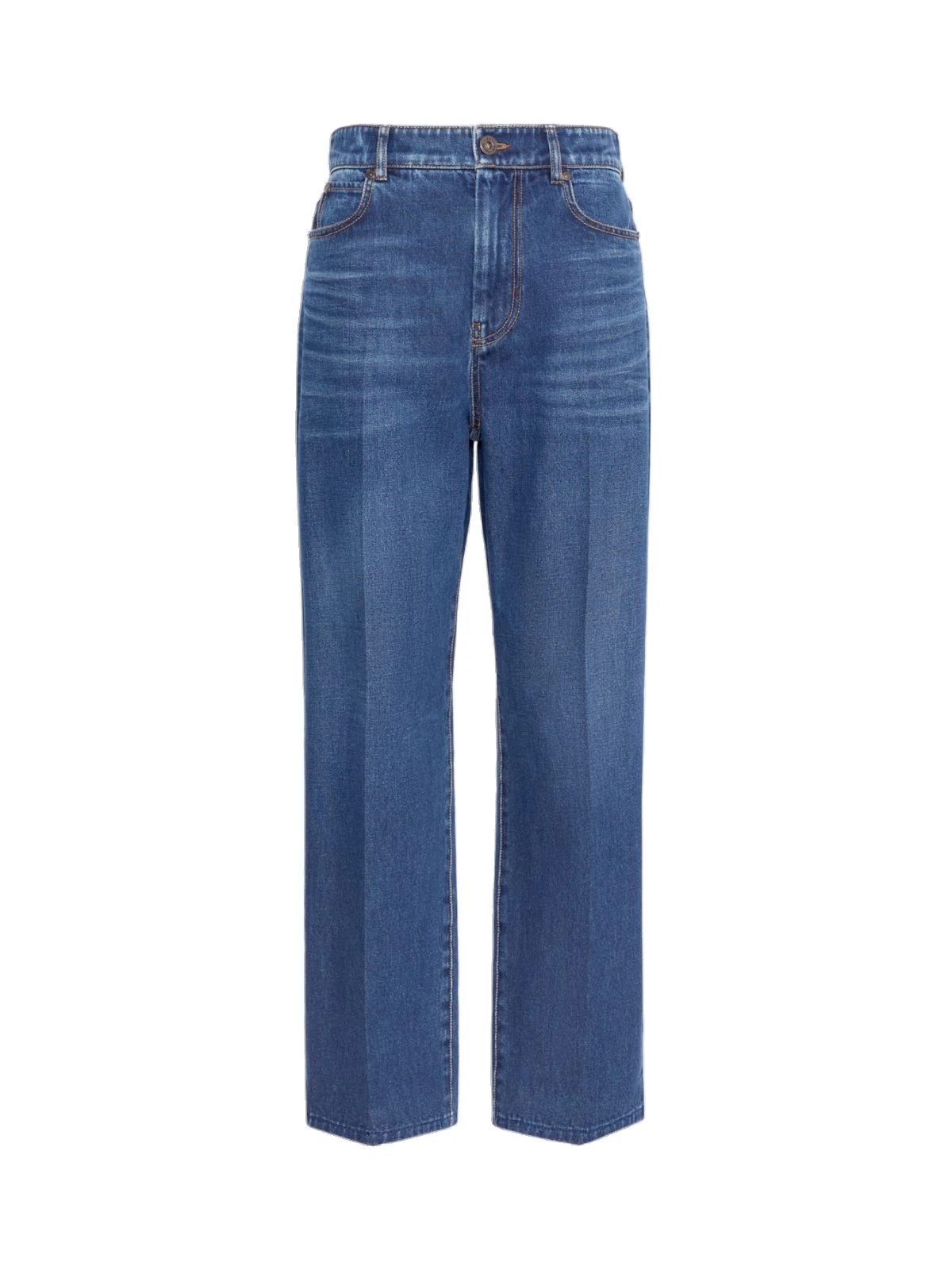 Max Mara Cedro Tapered Cotton Denim Jeans in Navy Max Mara Cedro Tapered Cotton Denim Jeans in Navy | Denim | Luxury Shoes