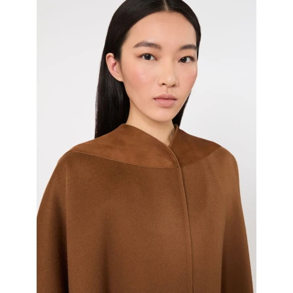 Max Mara Cerchio Oversized Cashmere Coat in Camel | Wool Coat | Luxury Shoes 