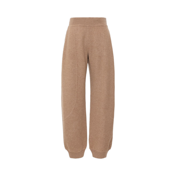 Max Mara Cesto Wool and Cashmere Jogging Trousers in Beige | Sweatpants | Luxury Shoes 