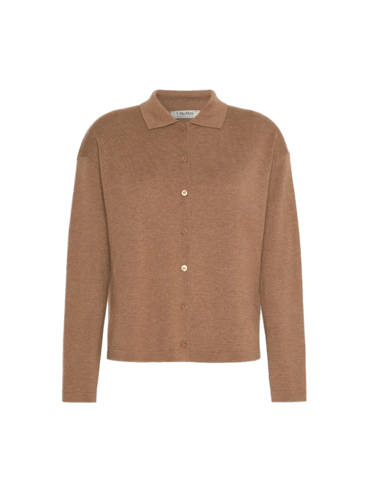 Max Mara Chiara Wool Cardigan in Camel Max Mara Chiara Wool Cardigan in Camel | Cardigan | Luxury Shoes