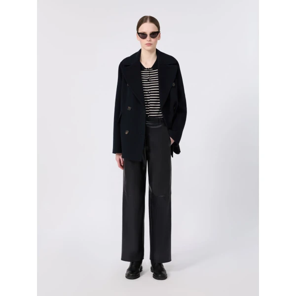 Max Mara Chiara Wool Cardigan in Ultramarine | Cardigan | Luxury Shoes 