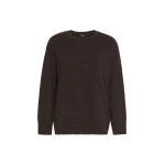 Max Mara Chicca Brushed Cashmere Crew-Neck Sweater in Brown | Sweaters | Luxury Shoes 