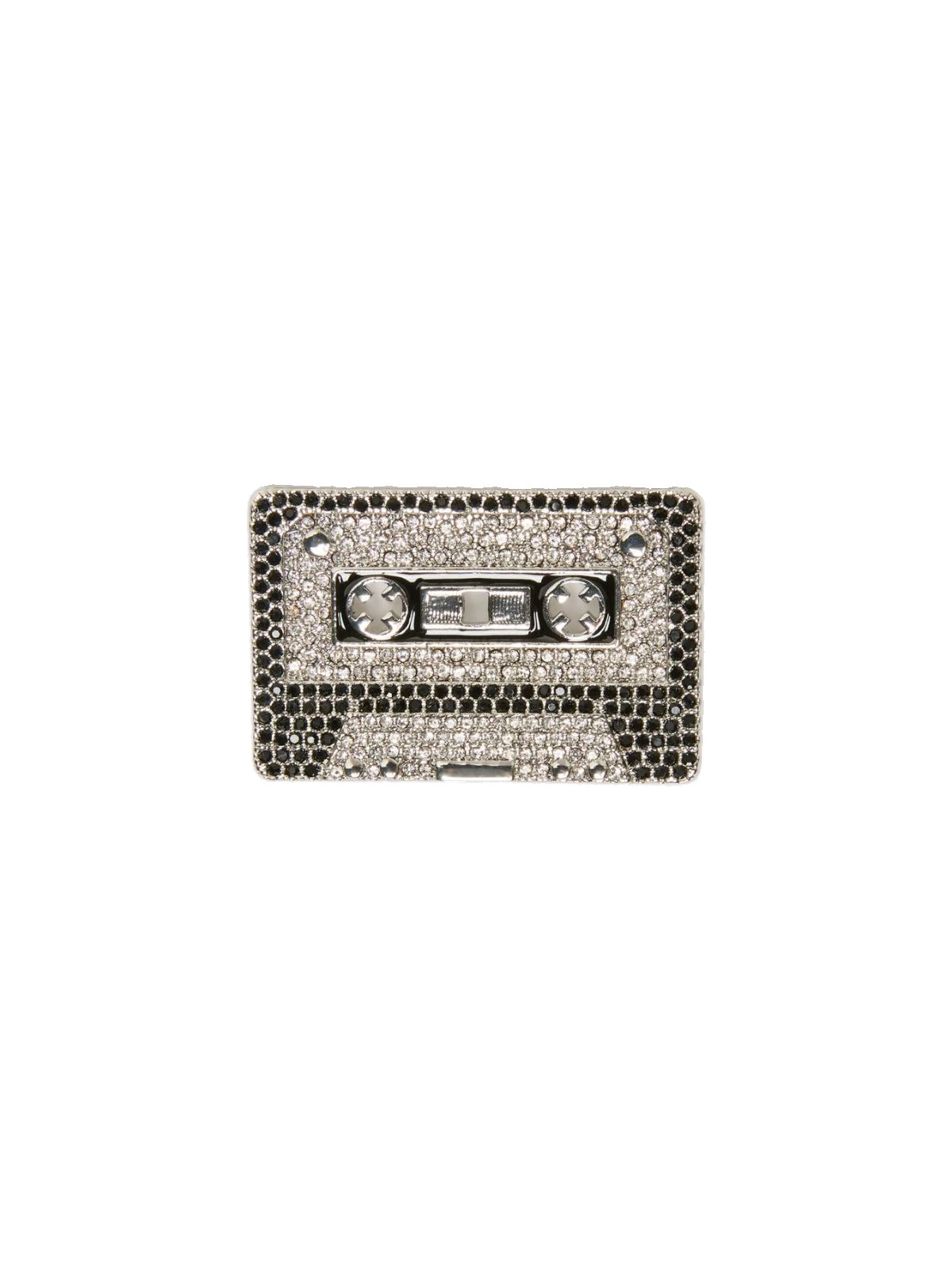 Max Mara Cicala Rhinestone Metal Brooch in Black Max Mara Cicala Rhinestone Metal Brooch in Black | Brooches & Pins | Luxury Shoes