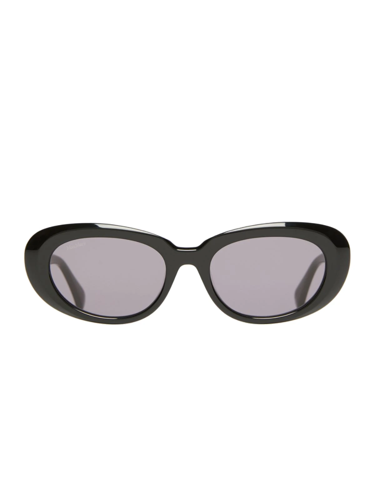 Max Mara Cicogna Oval Sunglasses in Black Max Mara Cicogna Oval Sunglasses in Black | Sunglasses | Luxury Shoes