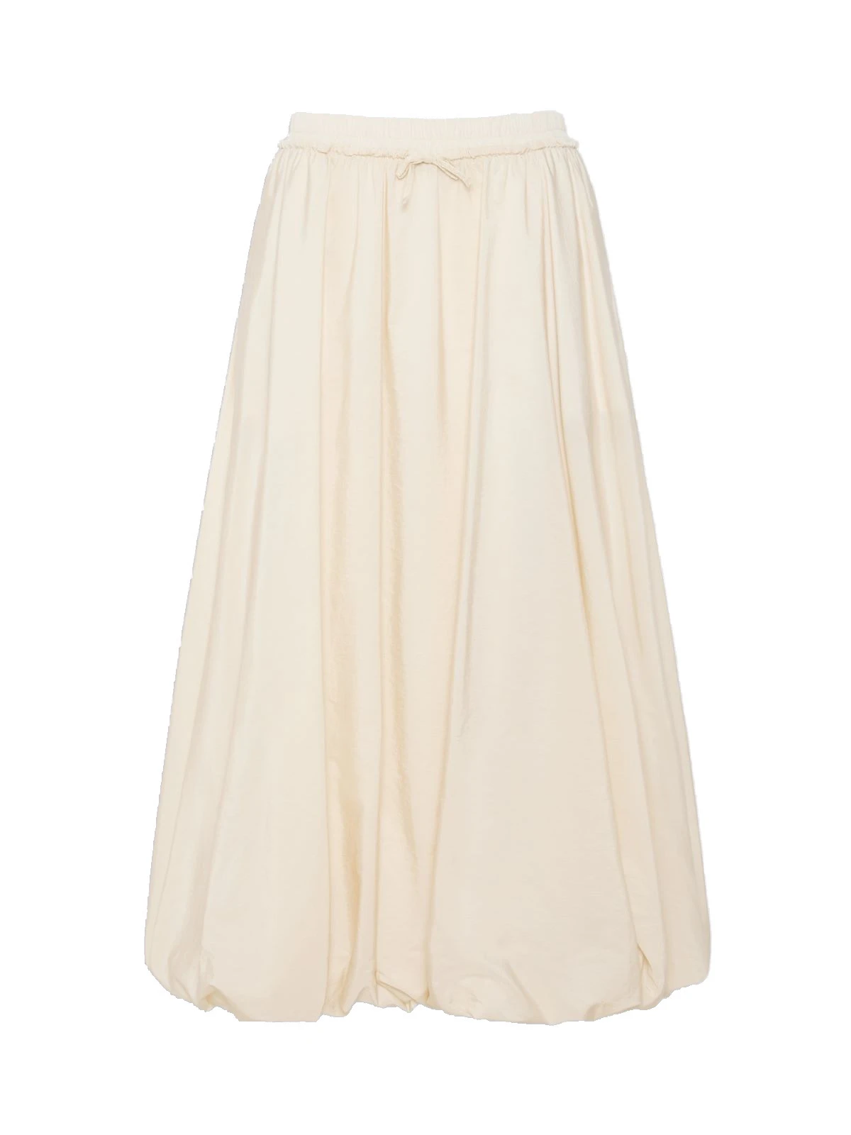 Max Mara Ciurma Long Water-Repellent Canvas Skirt in Ivory Max Mara Ciurma Long Water-Repellent Canvas Skirt in Ivory | Maxi Skirts | Luxury Shoes