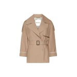 Max Mara Clara Oversized Water-Repellent Twill Trench Coat in Camel | Trench Coat | Luxury Shoes 