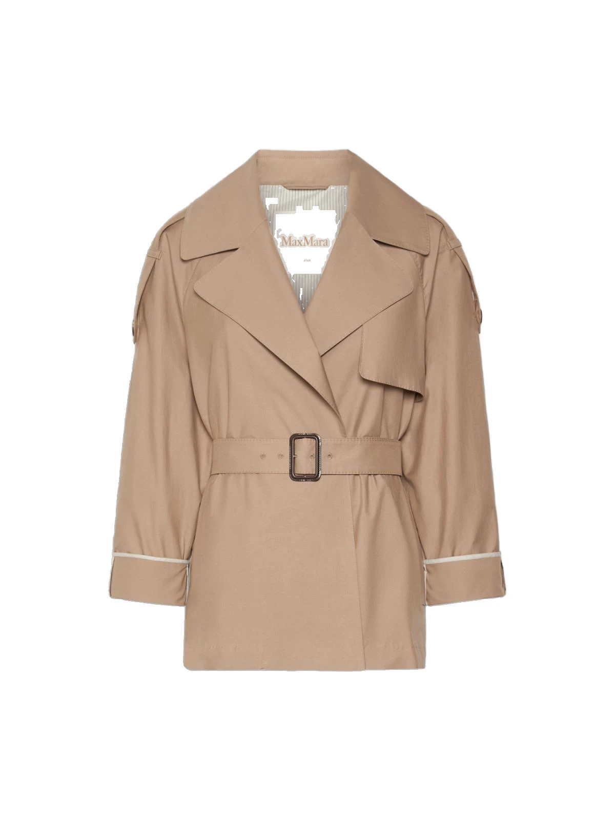 Max Mara Clara Oversized Water-Repellent Twill Trench Coat in Camel Max Mara Clara Oversized Water-Repellent Twill Trench Coat in Camel | Trench Coat | Luxury Shoes