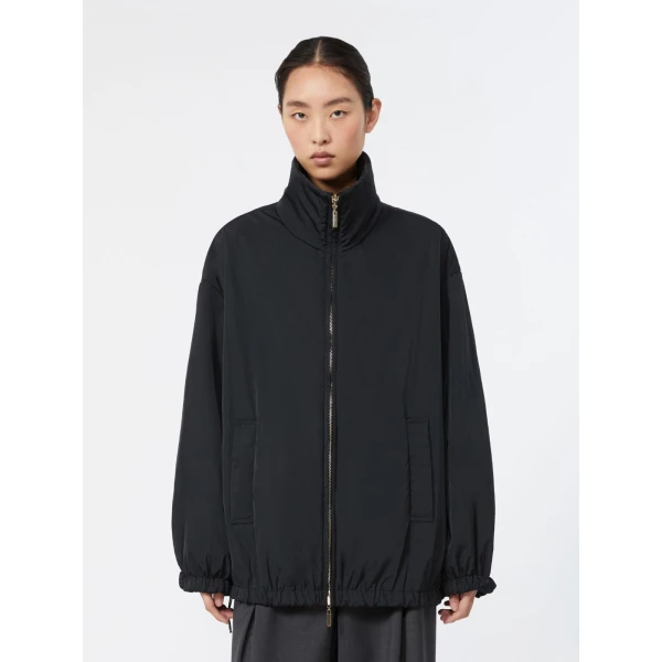 Max Mara Claudia Reversible Radzmir Padded Bomber Jacket in Black | Jackets | Luxury Shoes 