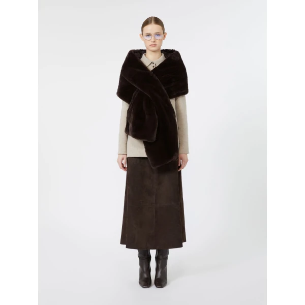 Max Mara Cobalto Wool and Cashmere Shacket in Sand | Blazers | Luxury Shoes 