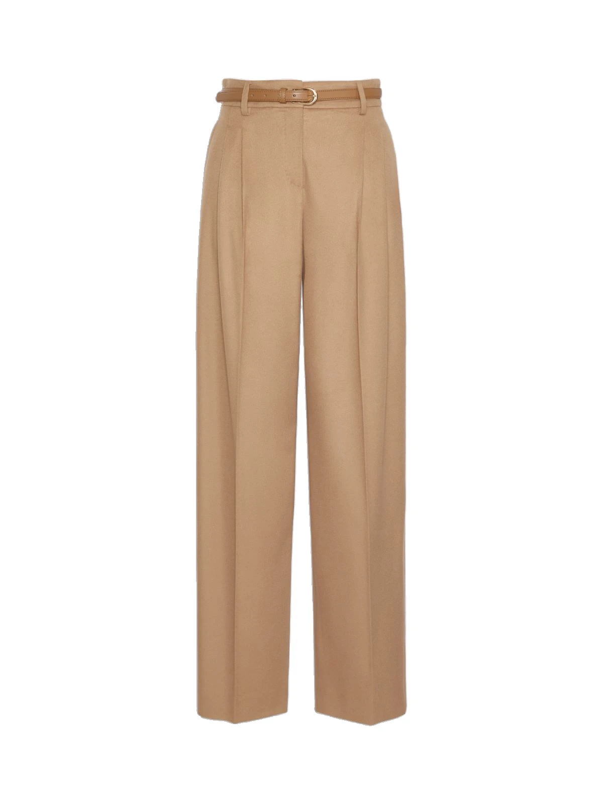 Max Mara Cocco Wool Wide-Leg Trousers in Camel Max Mara Cocco Wool Wide-Leg Trousers in Camel | Wide leg pants | Luxury Shoes