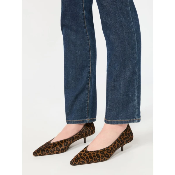 Max Mara Cono Haircalf Low Court Shoes in Camel | Heels | Luxury Shoes 