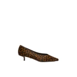 Max Mara Cono Haircalf Low Court Shoes in Camel | Heels | Luxury Shoes 