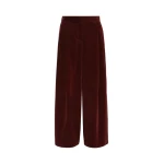 Max Mara Corona Corduroy Trousers in Bordeaux | Tailored pants | Luxury Shoes 