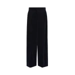Max Mara Corona Corduroy Trousers in Midnight Blue | Tailored pants | Luxury Shoes 