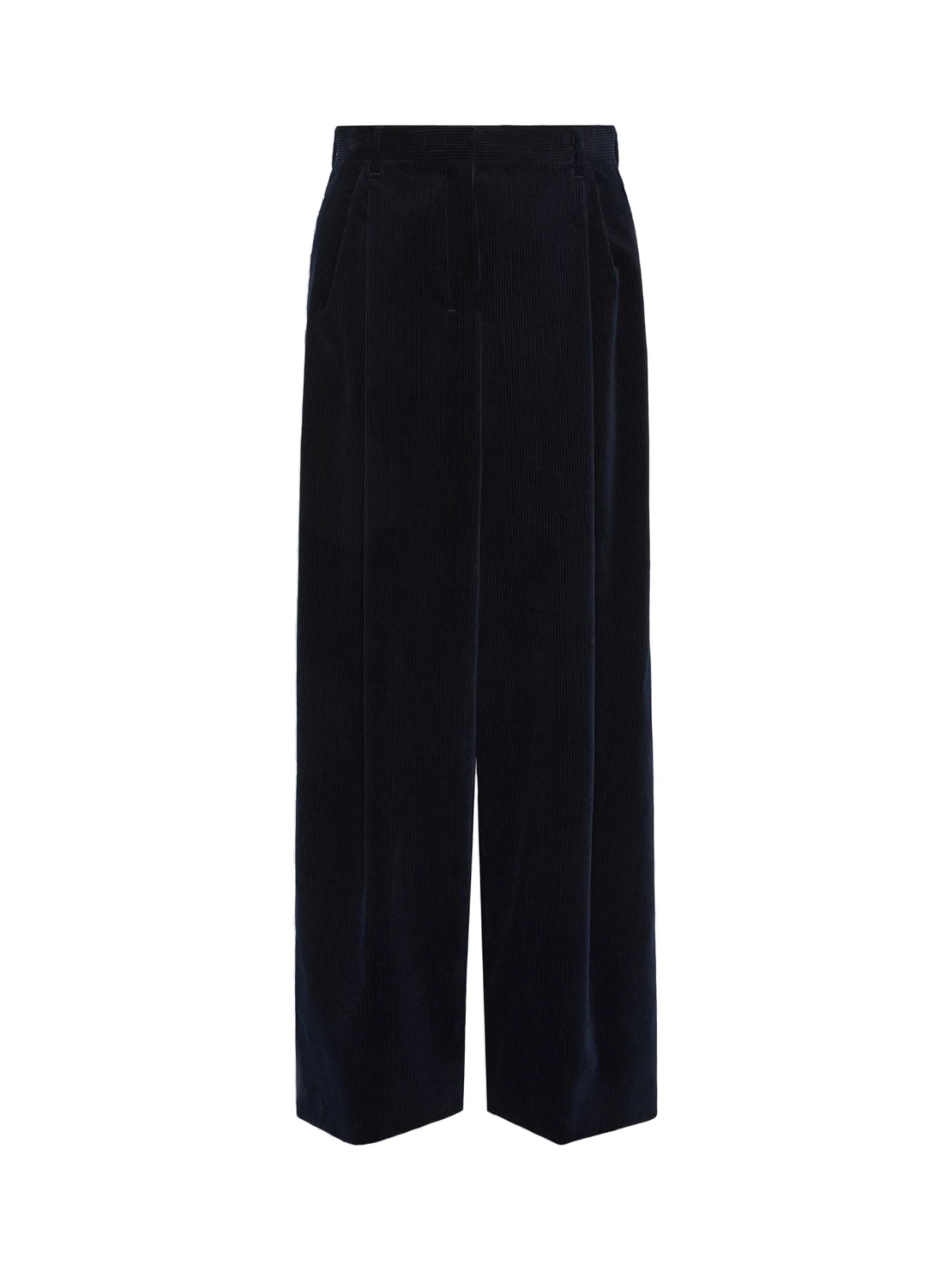 Max Mara Corona Corduroy Trousers in Midnight Blue Max Mara Corona Corduroy Trousers in Midnight Blue | Tailored pants | Luxury Shoes