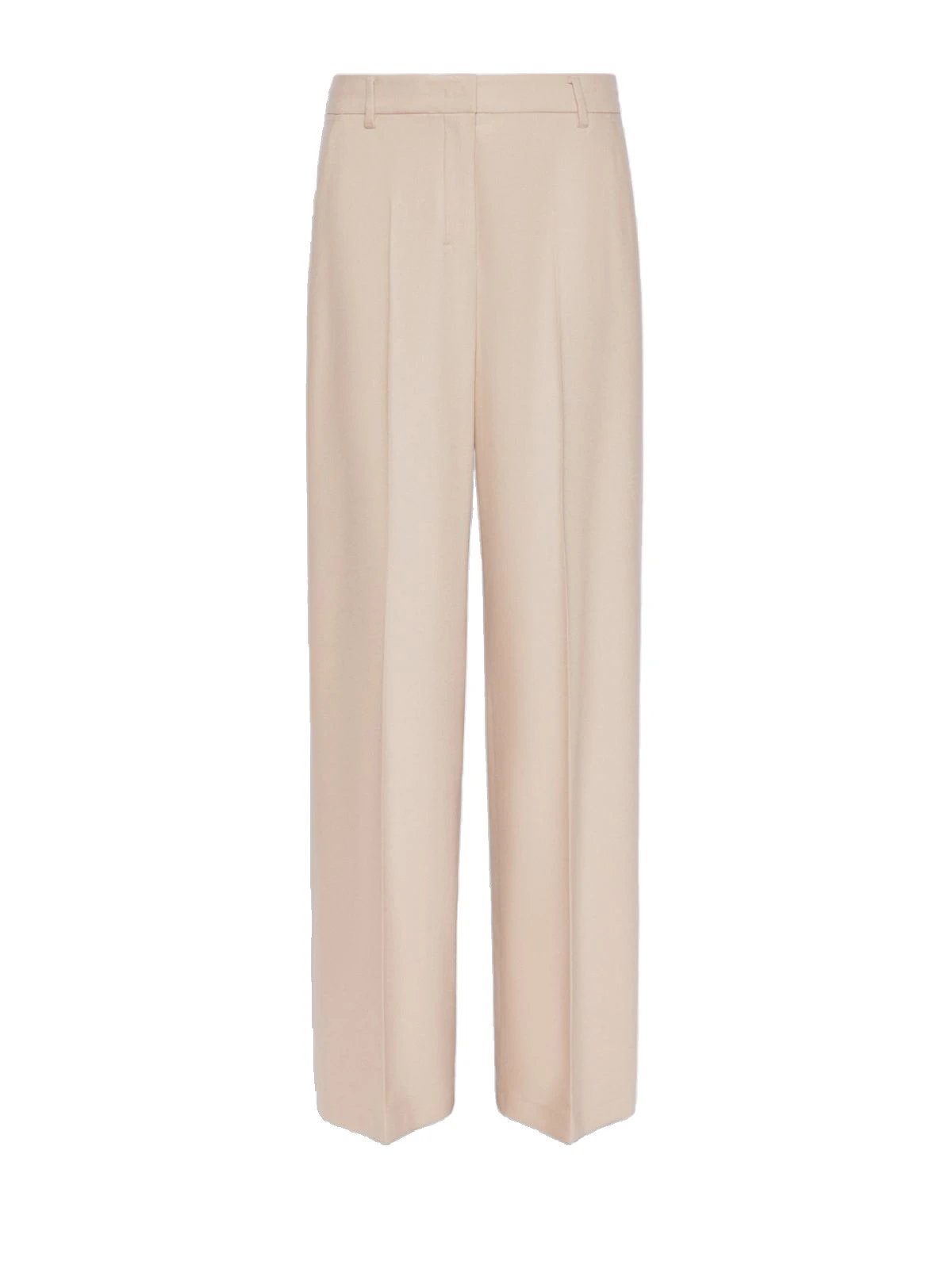 Max Mara Cottage Wool Flannel Trousers in Albino White Max Mara Cottage Wool Flannel Trousers in Albino White | Tailored pants | Luxury Shoes