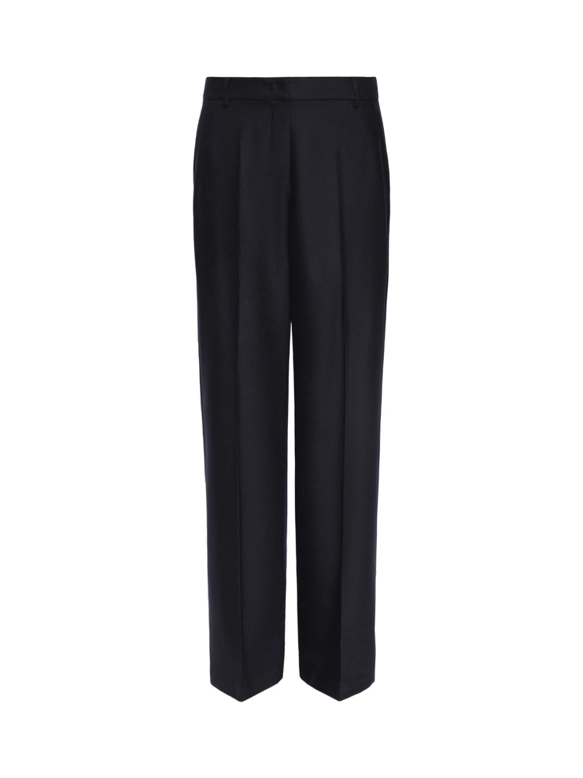 Max Mara Cottage Wool Flannel Trousers in Midnight Blue Max Mara Cottage Wool Flannel Trousers in Midnight Blue | Tailored pants | Luxury Shoes