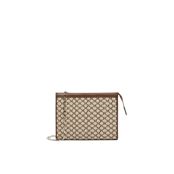 Max Mara Cotton Jacquard Small Pouch in Black | Wallets & Purses | Luxury Shoes 