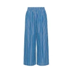 Max Mara Cresta Cotton Poplin Trousers in Cornflower Blue | Tailored pants | Luxury Shoes 