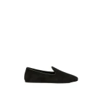 Max Mara Cupola Suede Friulian Shoes in Dark Grey | Flats | Luxury Shoes 