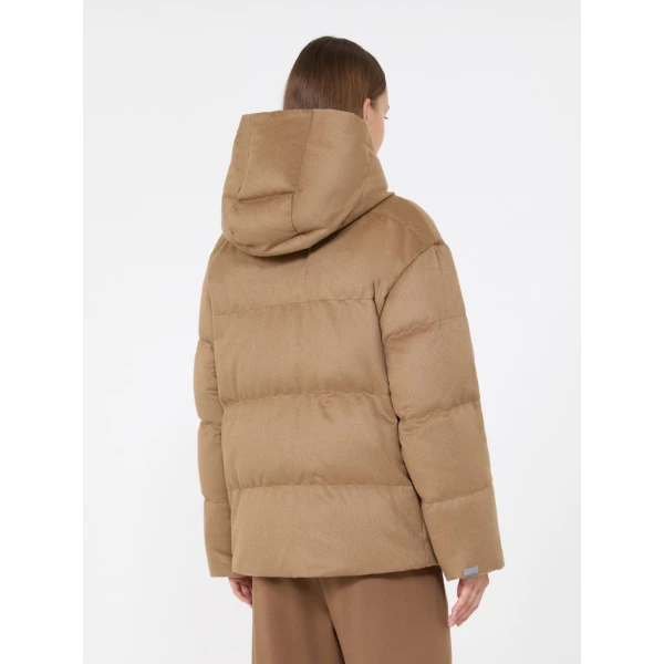 Max Mara Dama Reversible Camel Puffer Jacket in Camel | Jackets | Luxury Shoes 