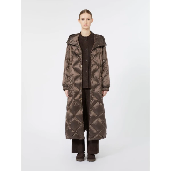 Max Mara Danzante Suede Mandarin-Neck Jacket in Brown | Leather Jackets | Luxury Shoes 