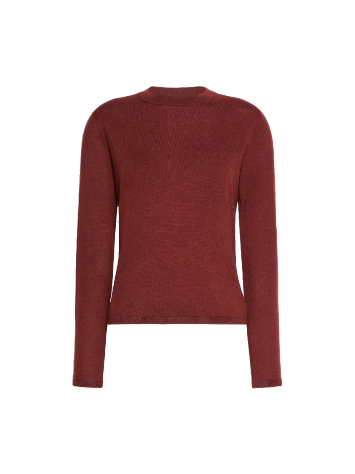 Max Mara Darsena Cashmere Crew-Neck Sweater in Rust Max Mara Darsena Cashmere Crew-Neck Sweater in Rust | Sweaters | Luxury Shoes