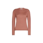 Max Mara Darsena Cashmere Crew-Neck Sweater in Terra Cotta | Sweaters | Luxury Shoes 
