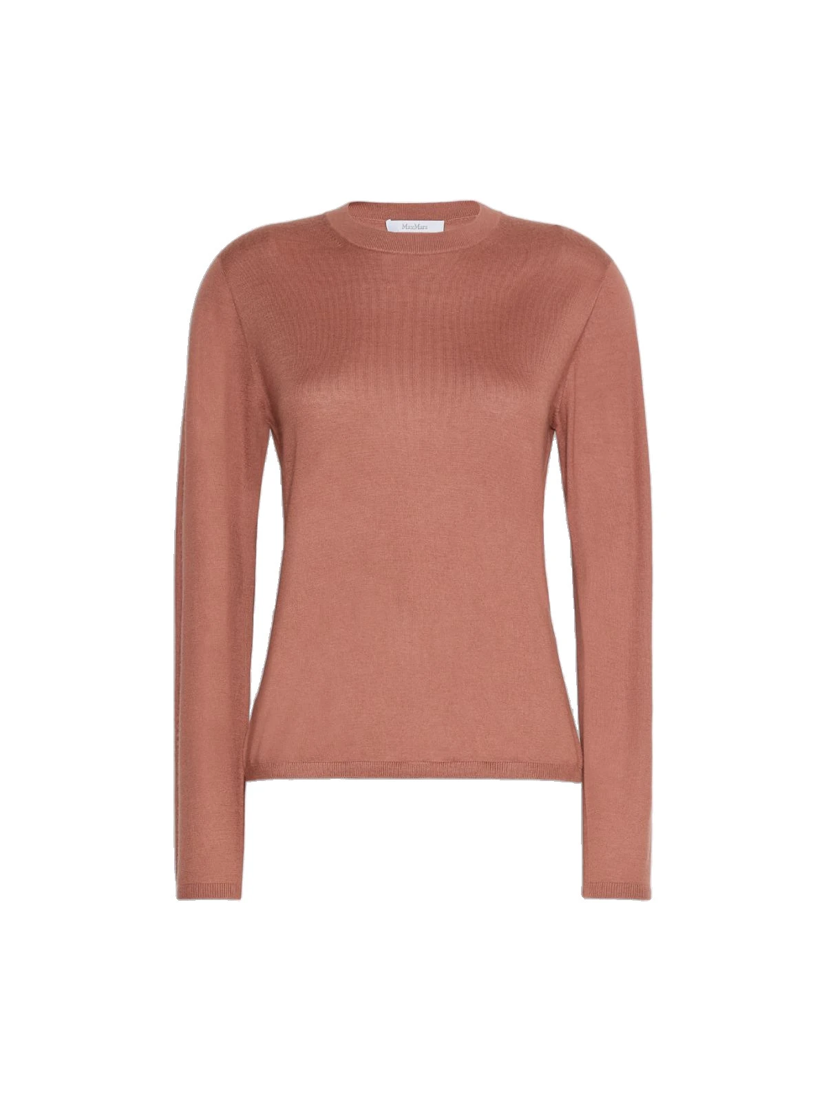 Max Mara Darsena Cashmere Crew-Neck Sweater in Terra Cotta Max Mara Darsena Cashmere Crew-Neck Sweater in Terra Cotta | Sweaters | Luxury Shoes