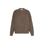 Max Mara Detto Cashmere Crew Neck Jumper in Marron Glace | Sweaters | Luxury Shoes 