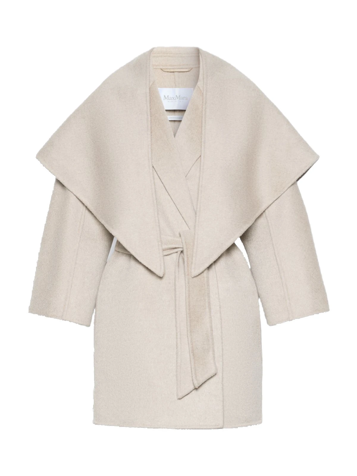 Max Mara Detto Double Cashmere Coat in Sand Max Mara Detto Double Cashmere Coat in Sand | Wool Coat | Luxury Shoes