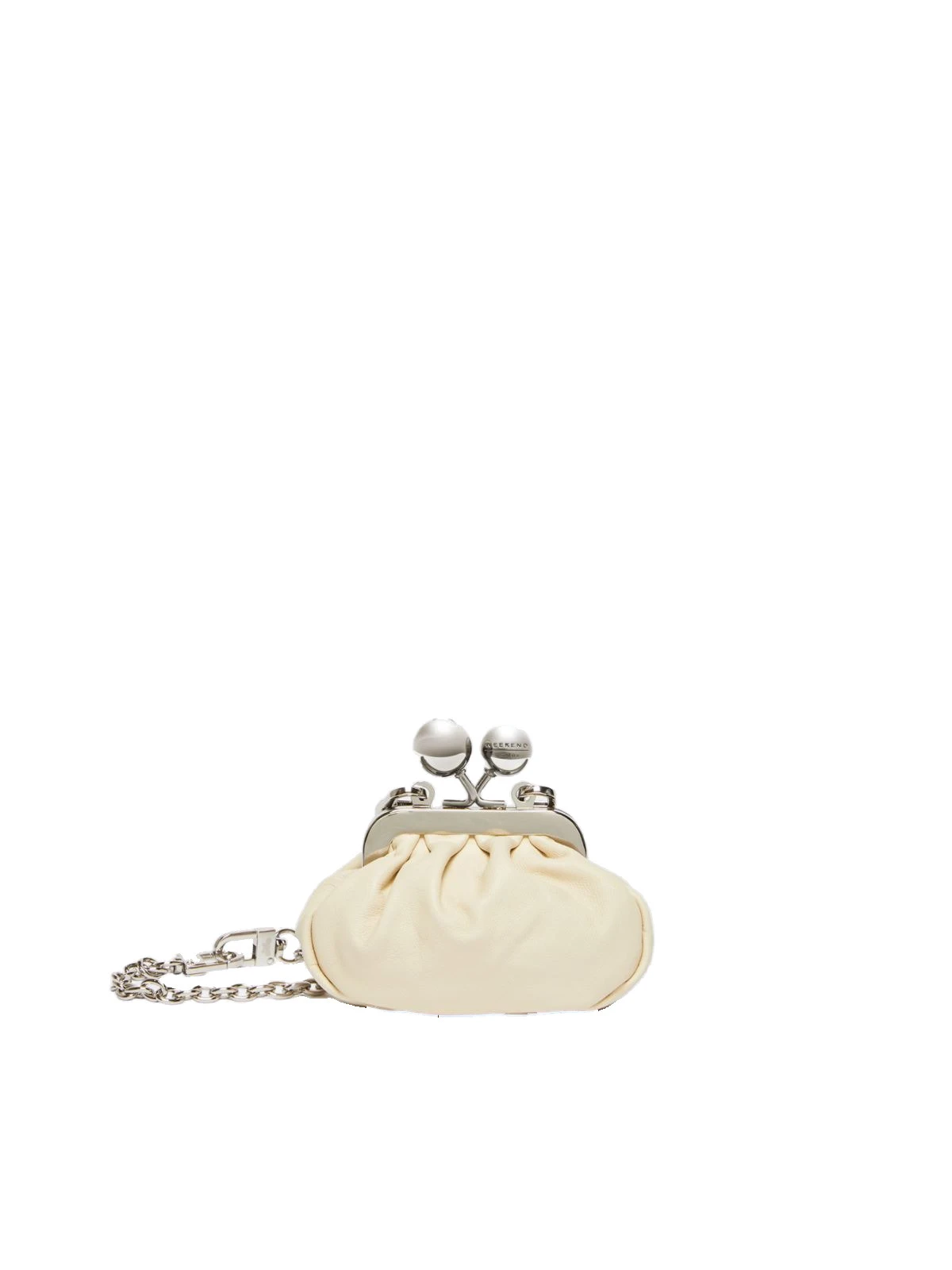 Max Mara Diomede Nappa Sheepskin Nano Pasticcino Bag in Ivory Max Mara Diomede Nappa Sheepskin Nano Pasticcino Bag in Ivory | Mini Bags | Luxury Shoes