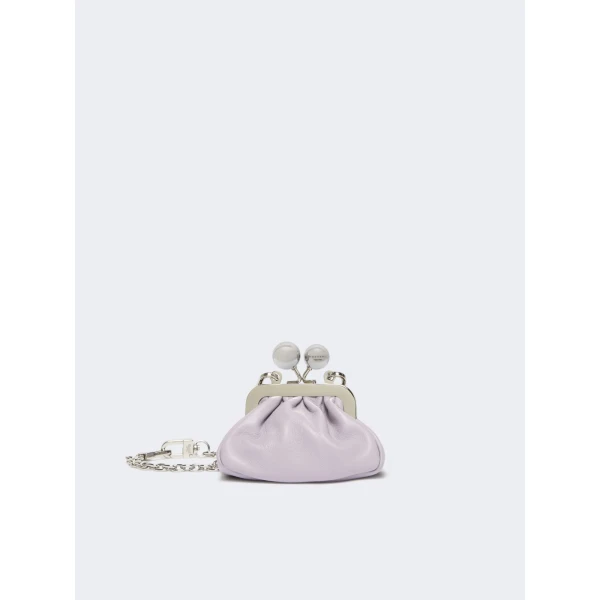 Max Mara Diomede Nappa Sheepskin Nano Pasticcino Bag in Lilac | Mini Bags | Luxury Shoes 