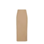 Max Mara Divo Wool Wrap Skirt in Camel | Pencil Skirts | Luxury Shoes 
