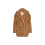 Max Mara Dramma Short Teddy Bear Icon Coat in Camel | Wool Coat | Luxury Shoes 