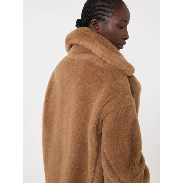 Max Mara Dramma Short Teddy Bear Icon Coat in Camel | Wool Coat | Luxury Shoes 