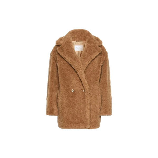 Max Mara Dramma Short Teddy Bear Icon Coat in Camel | Wool Coat | Luxury Shoes 