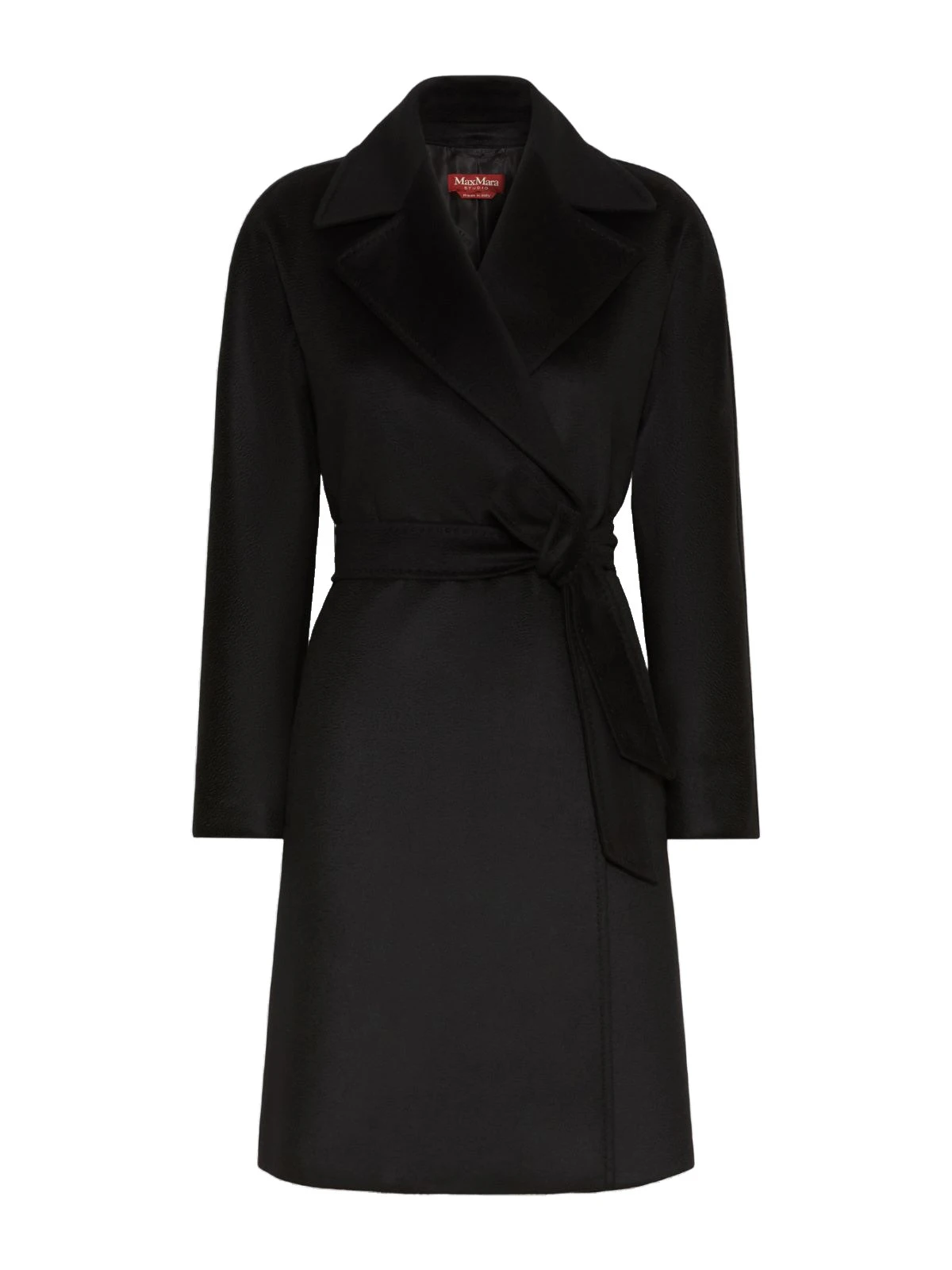 Max Mara Dravenna Wool Robe Coat in Black Max Mara Dravenna Wool Robe Coat in Black | Wool Coat | Luxury Shoes