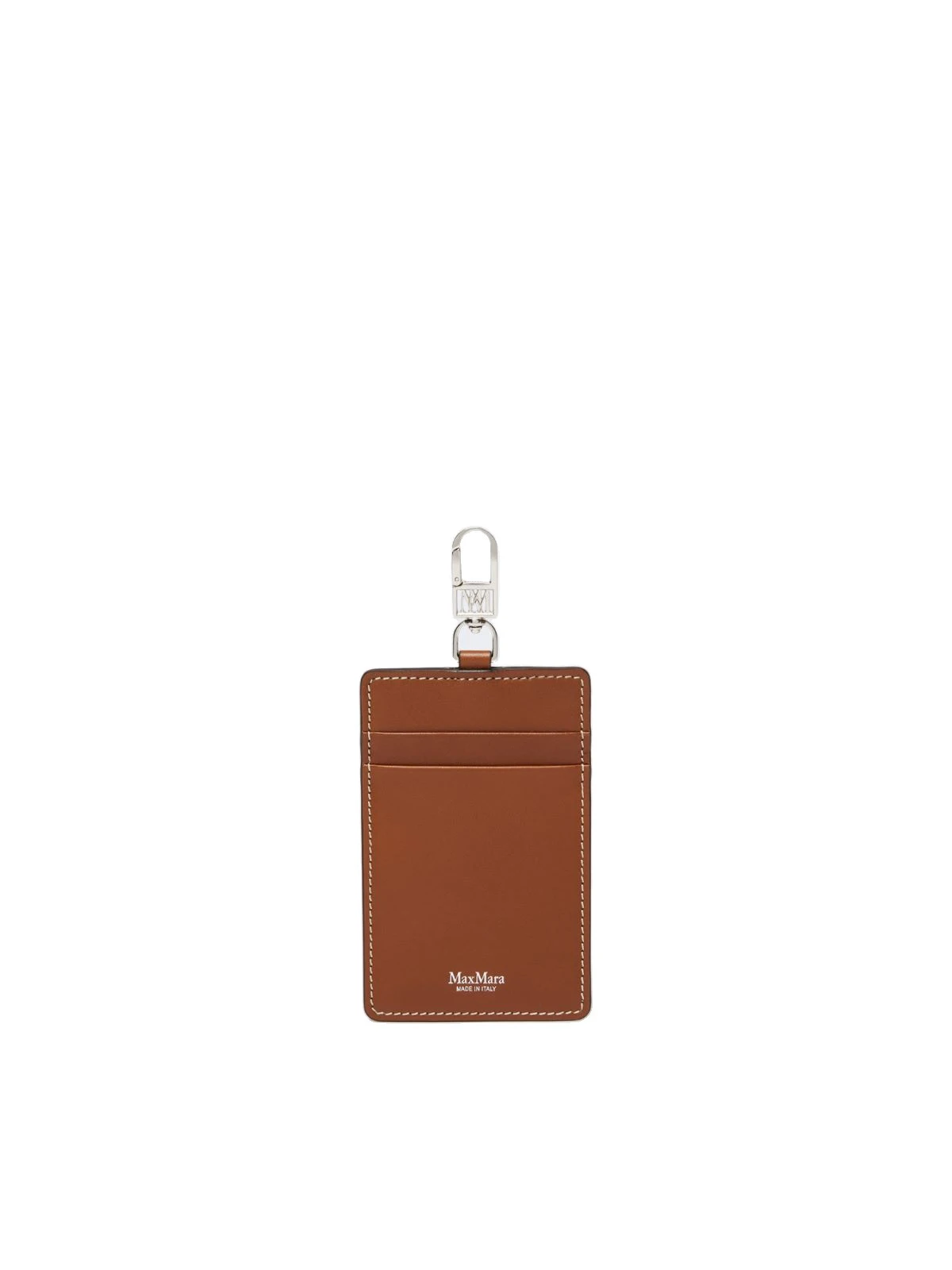 Max Mara Easyholder Leather Badge Holder in Amber Brown Max Mara Easyholder Leather Badge Holder in Amber Brown | Wallets & Purses | Luxury Shoes