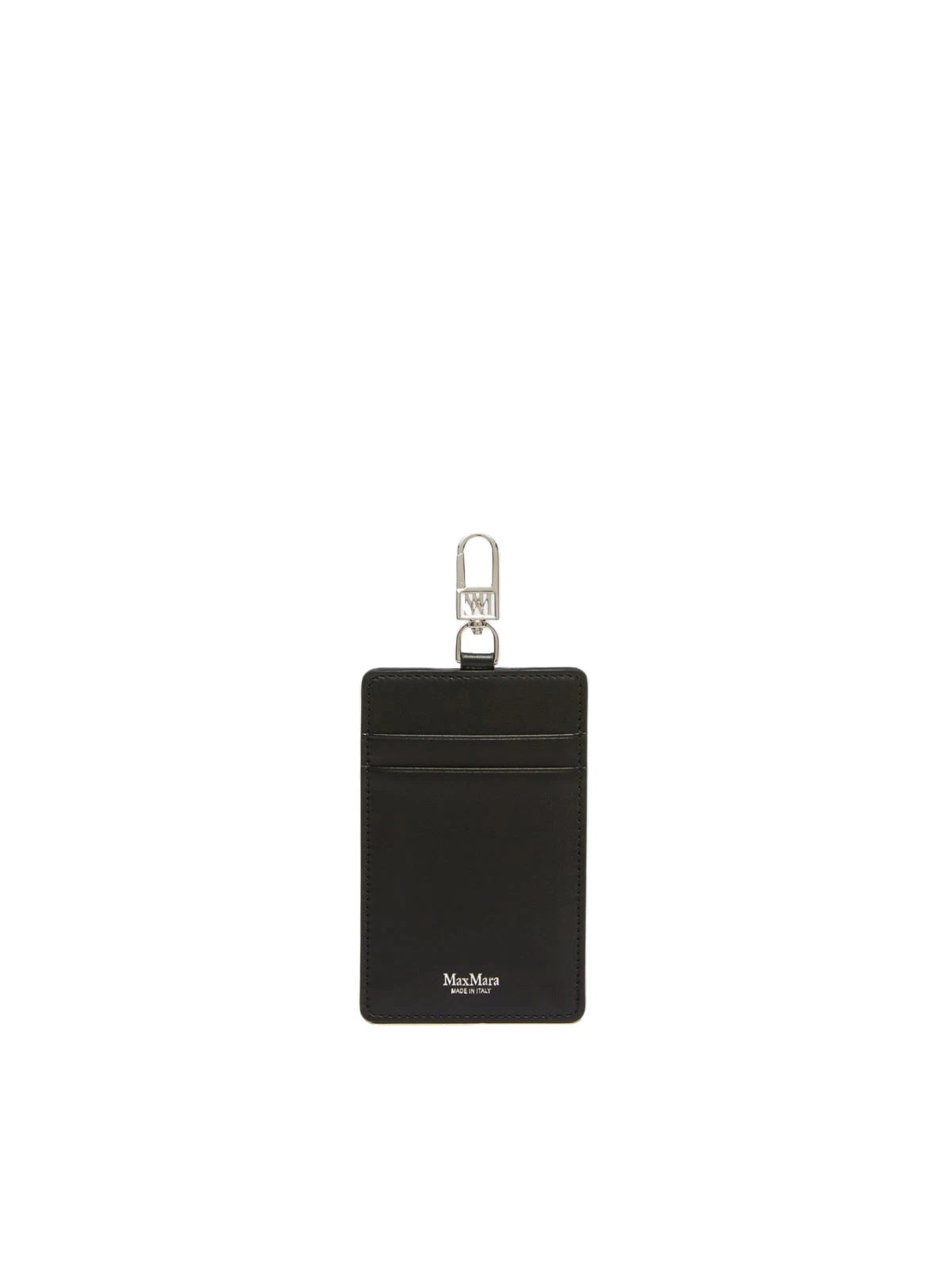 Max Mara Easyholder Leather Badge Holder in Black Max Mara Easyholder Leather Badge Holder in Black | Wallets & Purses | Luxury Shoes