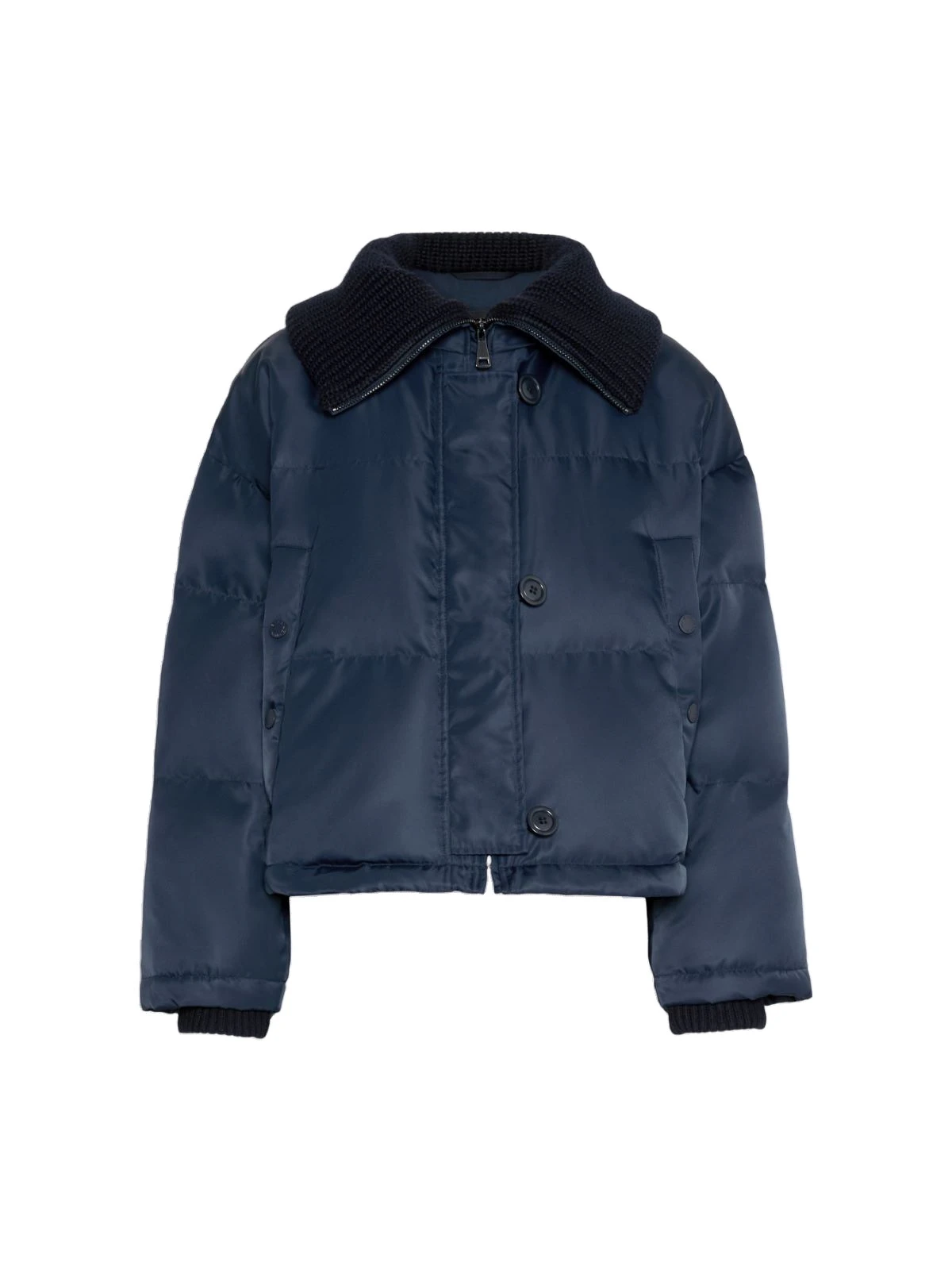 Max Mara Eburnea Technical Twill Down Jacket in Navy Max Mara Eburnea Technical Twill Down Jacket in Navy | Jackets | Luxury Shoes