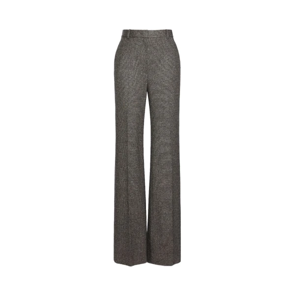 Edicola Jacquard Jersey Trousers in Camel
