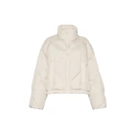 Max Mara Edito Short Diamond-Quilted Down Jacket in Ivory | Jackets | Luxury Shoes 