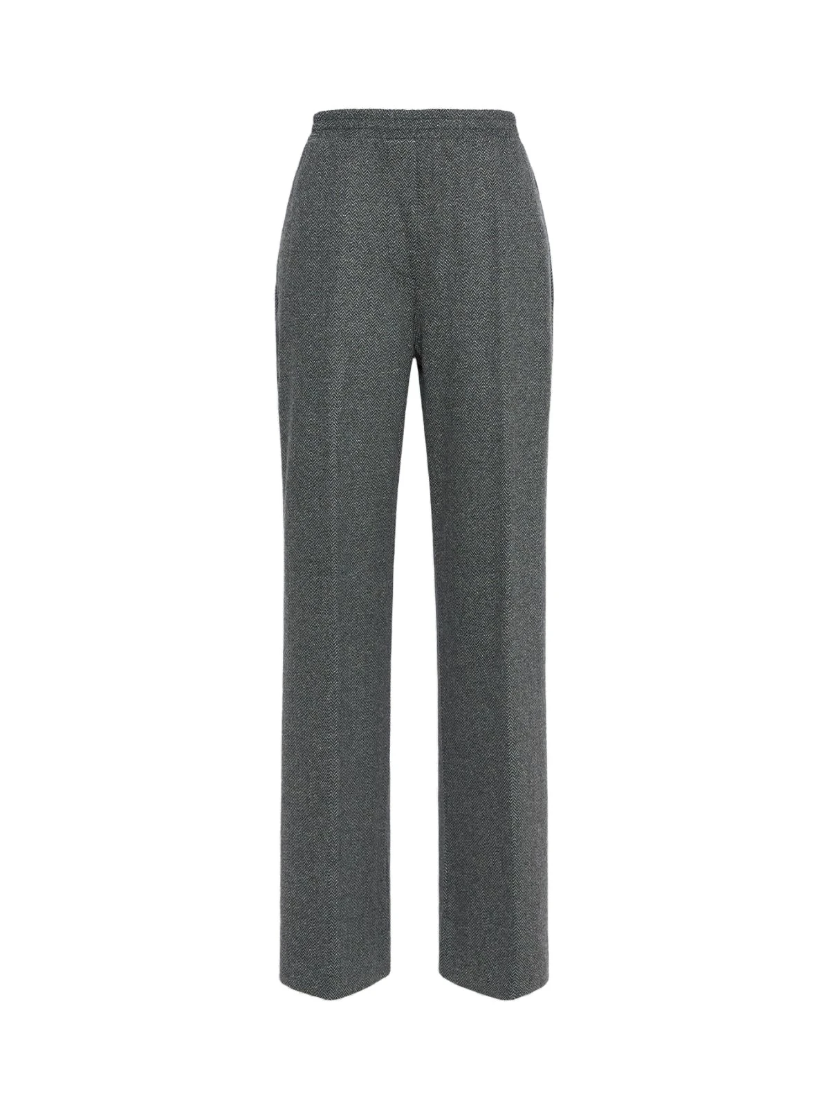 Max Mara Editta Jacquard Jersey Trousers in Medium Grey Max Mara Editta Jacquard Jersey Trousers in Medium Grey | Tailored pants | Luxury Shoes