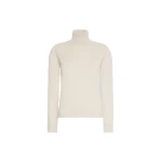 Max Mara Educata Wool and Cashmere Turtleneck Sweater in Beige | Turtlenecks | Luxury Shoes 