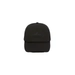 Max Mara Elfi Cotton Baseball Cap in Black | Hats | Luxury Shoes 