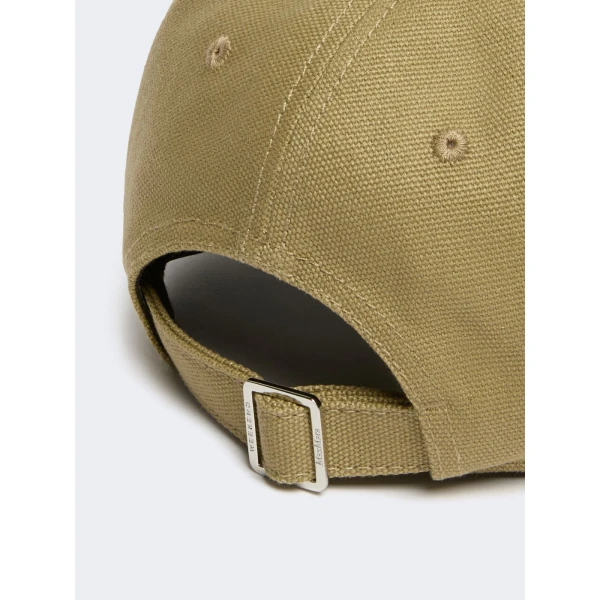 Max Mara Elfi Cotton Baseball Cap in Sage Green | Hats | Luxury Shoes 