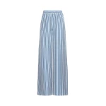 Max Mara Eliseo Printed Silk Relaxed Trousers in Silk White | Wide leg pants | Luxury Shoes 